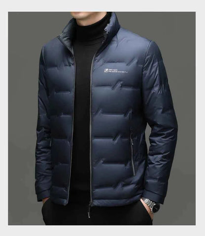 Winter Down Jacket 2026 Light Luxury Brand Men's Coat 90% White Duck Down Lining Outdoor Leisure Sports Men's Jacket