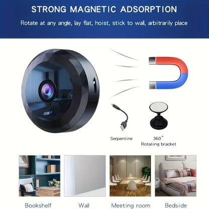 Xiaomi Wireless A11 Camera Mini WiFi Monitoring 1080P HD Video Security Camera Rechargeable Battery Motion Detection Camera New - AMULET RING STORE
