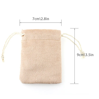 Multi Color Velvet Bag Jewelry Packing Velvet Drawstring Pouches Jewelry Gift Bags Display Chain Ring Packing Bags As Gift 1pcs - AMULET RING STORE