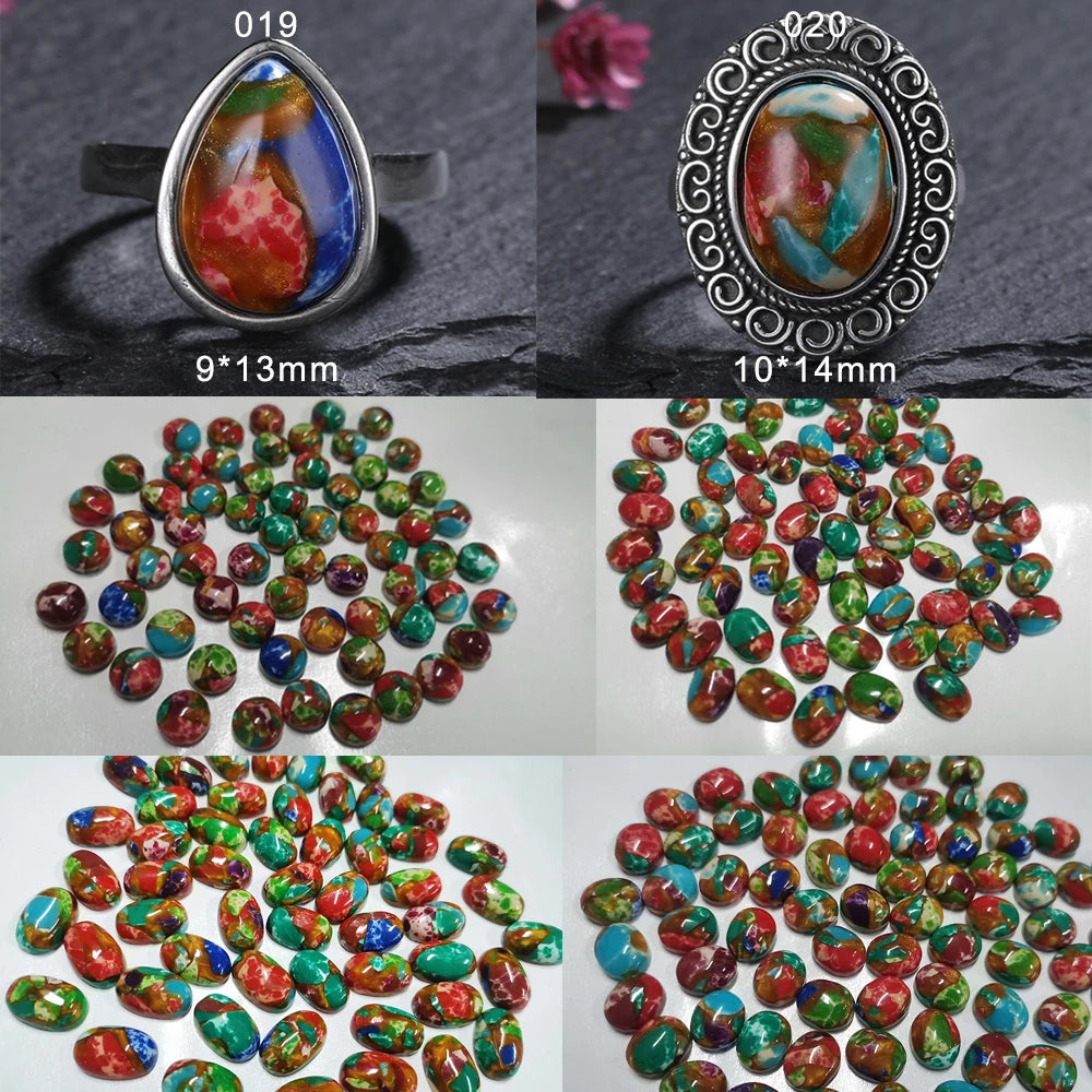 Vintage Natural Emperor Stone Ring S925 Silver Retro Hollow Luxury Fine Jewelry Wedding Gift for Women - AMULET RING STORE