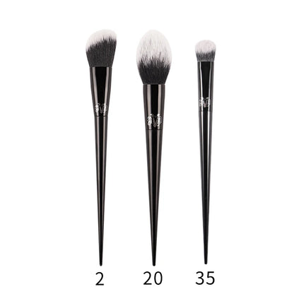Kat Von D Makeup Brush Set & Kit Foundation Blush Highlight Concealer Powder Sculpting Eyeshadow Brush KVD Brand Makeup Brush - AMULET RING STORE