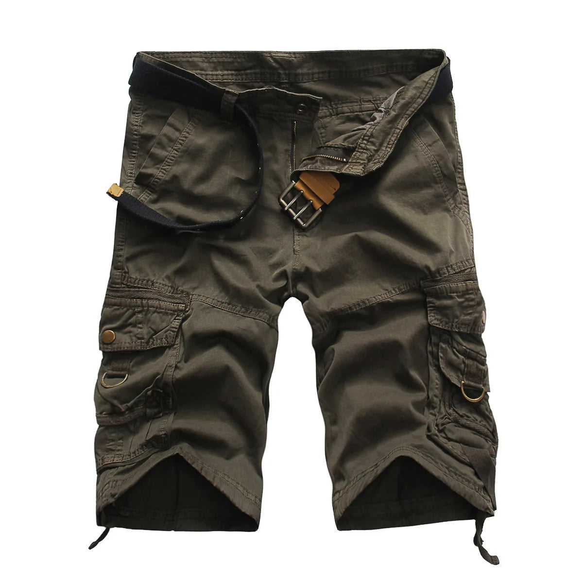 Summer Men's Cargo Shorts Multi Pocket Shorts High Quality Steetwear Cotton Camouflage Shorts Men Clothing Workwear shorts AF19