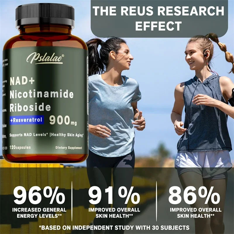 NAD+ Nicotinamide Riboside - Anti-aging, Supports Cell Health, Boosts Immune System, Replenishes Energy - AMULET RING STORE