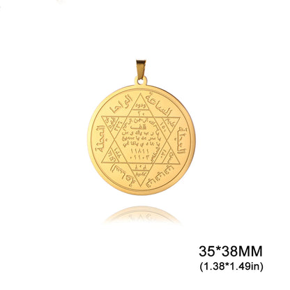 Star Of David Charms For Jewelry Making Stainless Steel Vintage Rune Pendants Diy Women Men Amulet Necklace Keychain Accessories