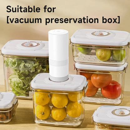 Wireless Kitchen Tools Handheld Food Bag Vaccum Sealer Pump Bottle Jar Vacuum Sealing Machine for Regular & Wide Mouth Mason Jar - AMULET RING STORE