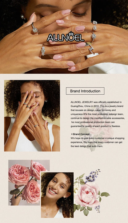 ALLNOEL Natural Alexandrite 925 Silver Ring Health rings for Women Weight Loss Fatigue Pressure Fatigue Relief Yoga Jewelry Gift