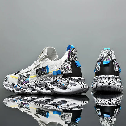 Shoes men Sneakers Male casual Mens Shoes tenis Luxury shoes Trainer Race Breathable Shoes fashion loafers running Shoes for men - AMULET RING STORE