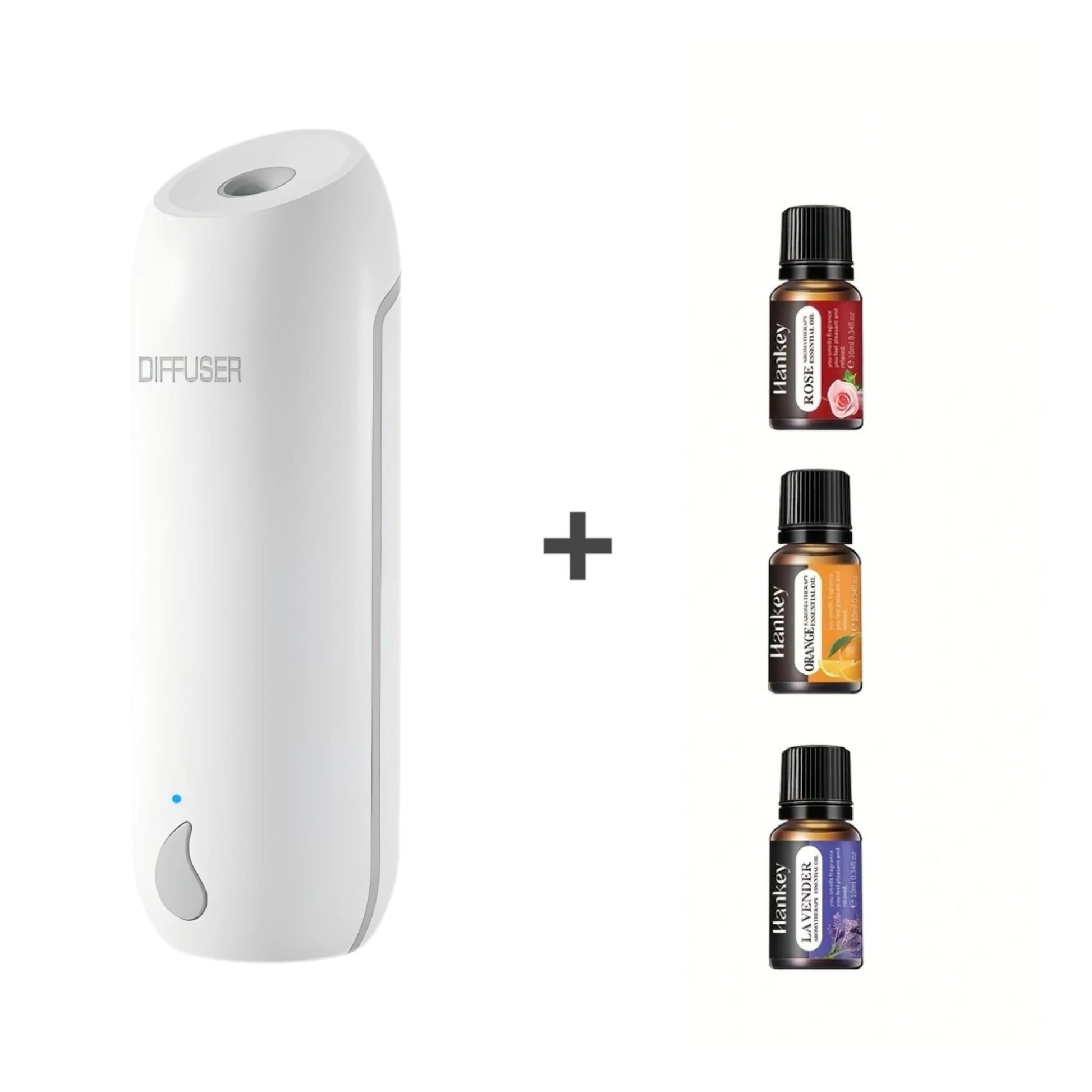 Smart Automatic Air Freshener Timer with 3 Refillable Essential Oils, Hotel-Style Scent Diffuser for Home, Office & Bathroom, Ar - AMULET RING STORE