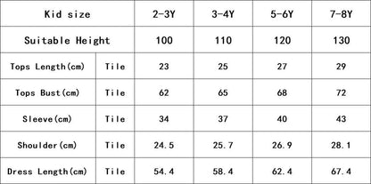 2 Pcs Kids Casual Dress Sets For Girls Clothes Autumn Winter 2024 New Child Long Sleeve Cardigan Coat Floral Print Tank Dress