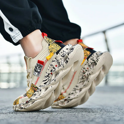 Shoes men Sneakers Male casual Mens Shoes tenis Luxury shoes Trainer Race Breathable Shoes fashion loafers running Shoes for men - AMULET RING STORE