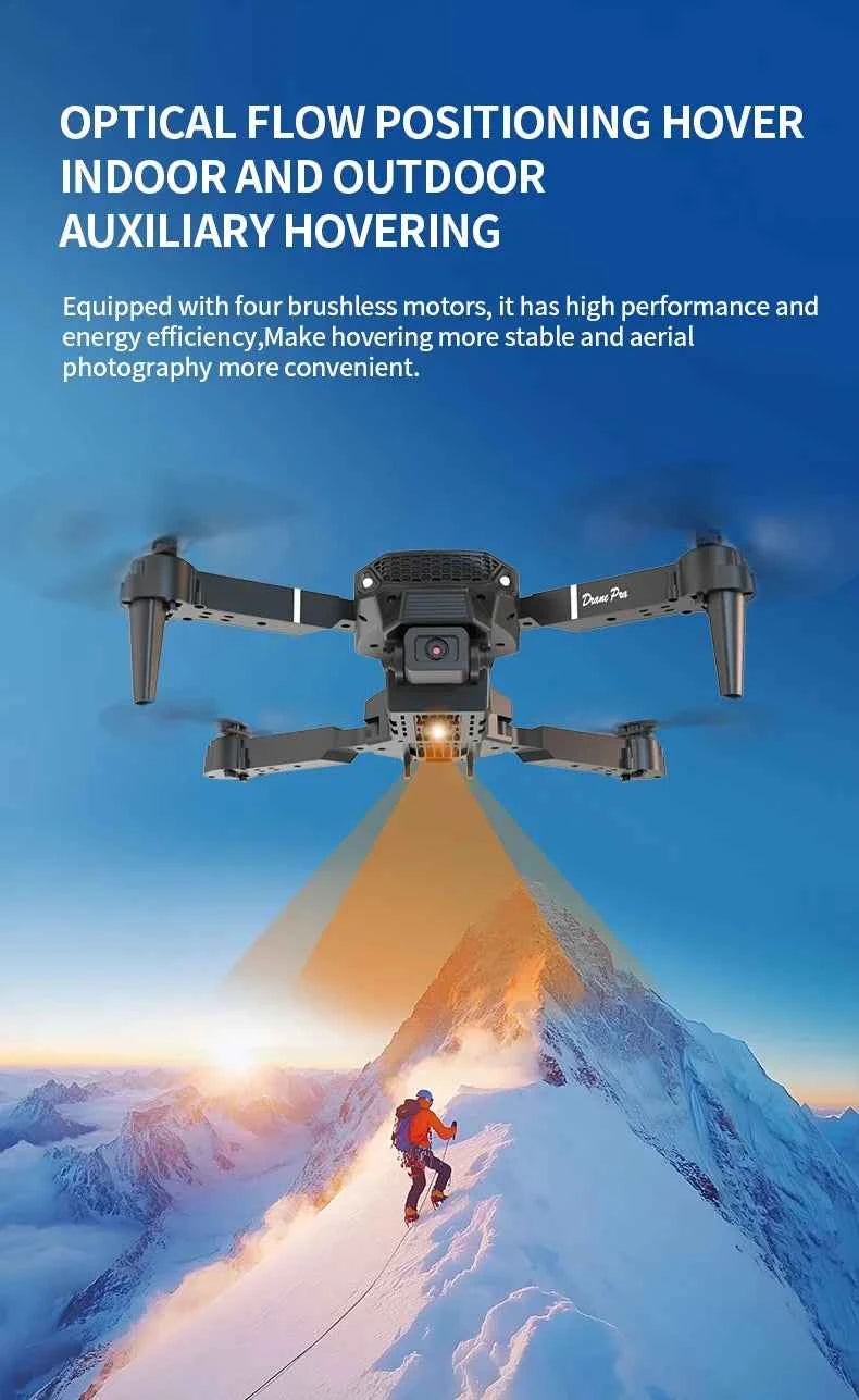 New Upgraded Drone E88 Pro 4K Dual-Camera HD Aerial Photography Drone