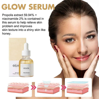 Firming Hydrating Serum Whiten Deep Skin Fade Dark Spots Acne Removal Mark Pores Repair Face Care Essence Cleansing Moisturizing