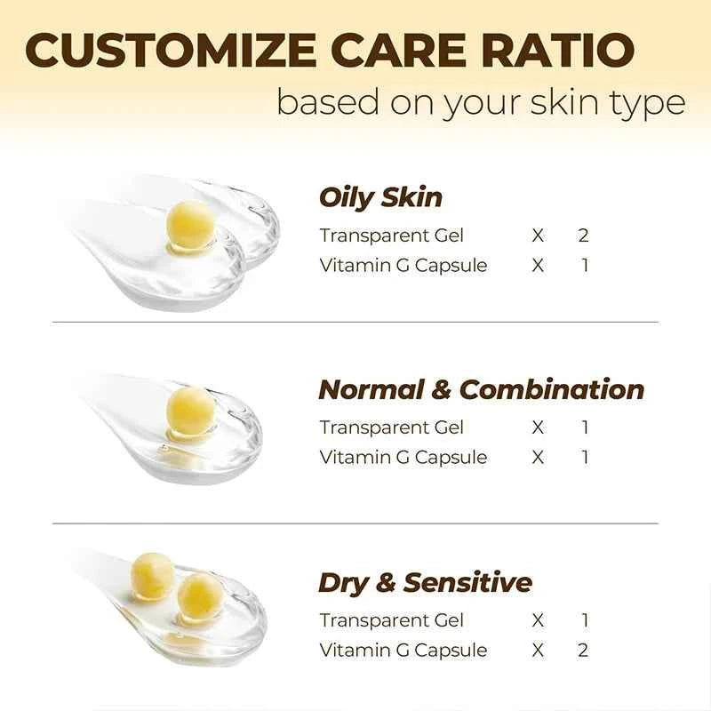 Anti Wrinkle Vita C Capsule Cream Collagen Face Anti Aging Gel Firming Repairing Fade lines Korean Skin Care Products 2.39 oz