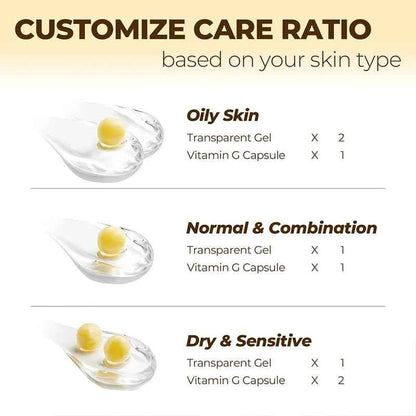 Anti Wrinkle Vita C Capsule Cream Collagen Face Anti Aging Gel Firming Repairing Fade lines Korean Skin Care Products 2.39 oz