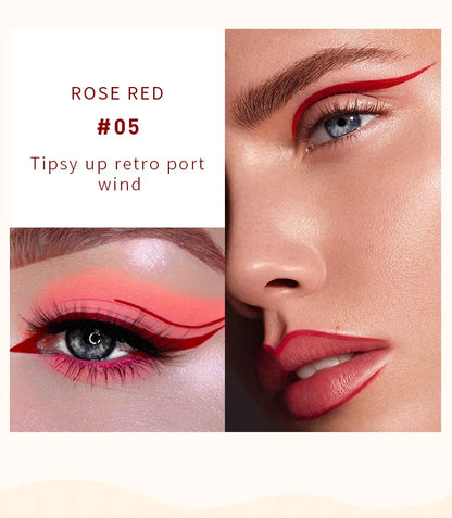 12 Colors Liquid Eyeliner Pencil Shimmer Sexy EyeShadow Portable Waterproof Durable Eyeliner Women Hot Sales Makeup Cosmetics - AMULET RING STORE