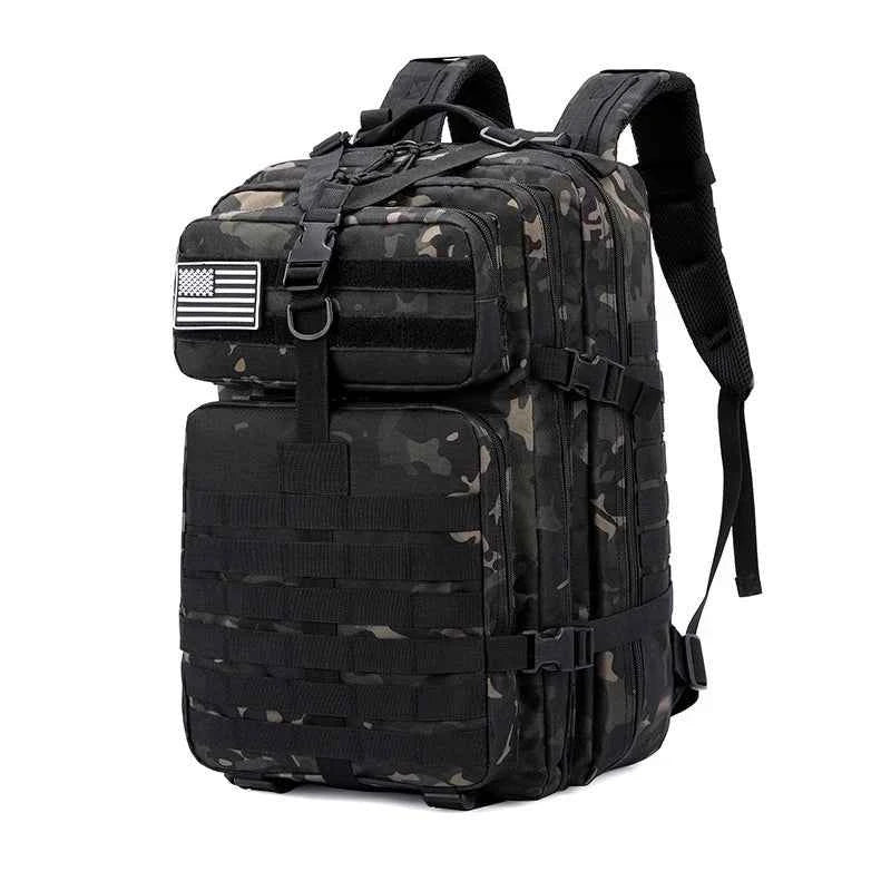 Outdoor tactical backpack - With a large waterproof capacity and lightweight design, this backpack is suitable for hiking trips.
