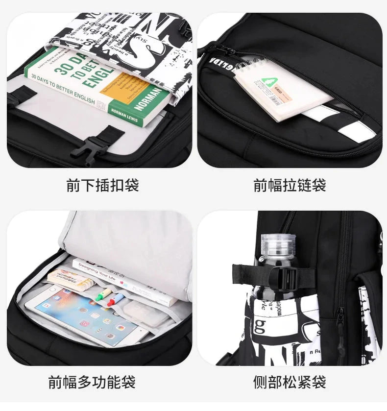 NEW Children Orthopedics School Bags Kids Backpack In Primary Schoolbag For Teenager Boys Waterproof Backpacks Book Bag mochila