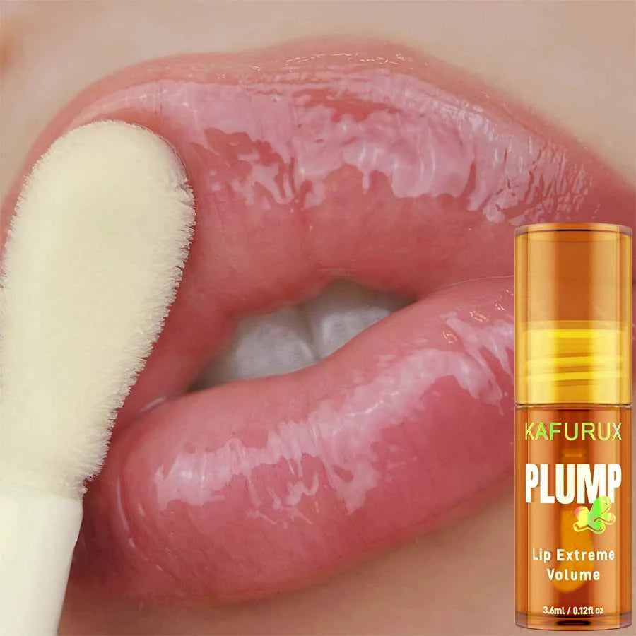 1PC Sexy Lip Plump Long Lasting Lip Oil Moisturizing Lip Gloss