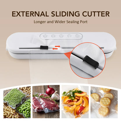 Impulse Sealer Manual Heat Sealer Machine for 8 inch Plastic Bags, Shrink Wrap Bag Sealers Vacuum Sealer Packaging Machine - AMULET RING STORE