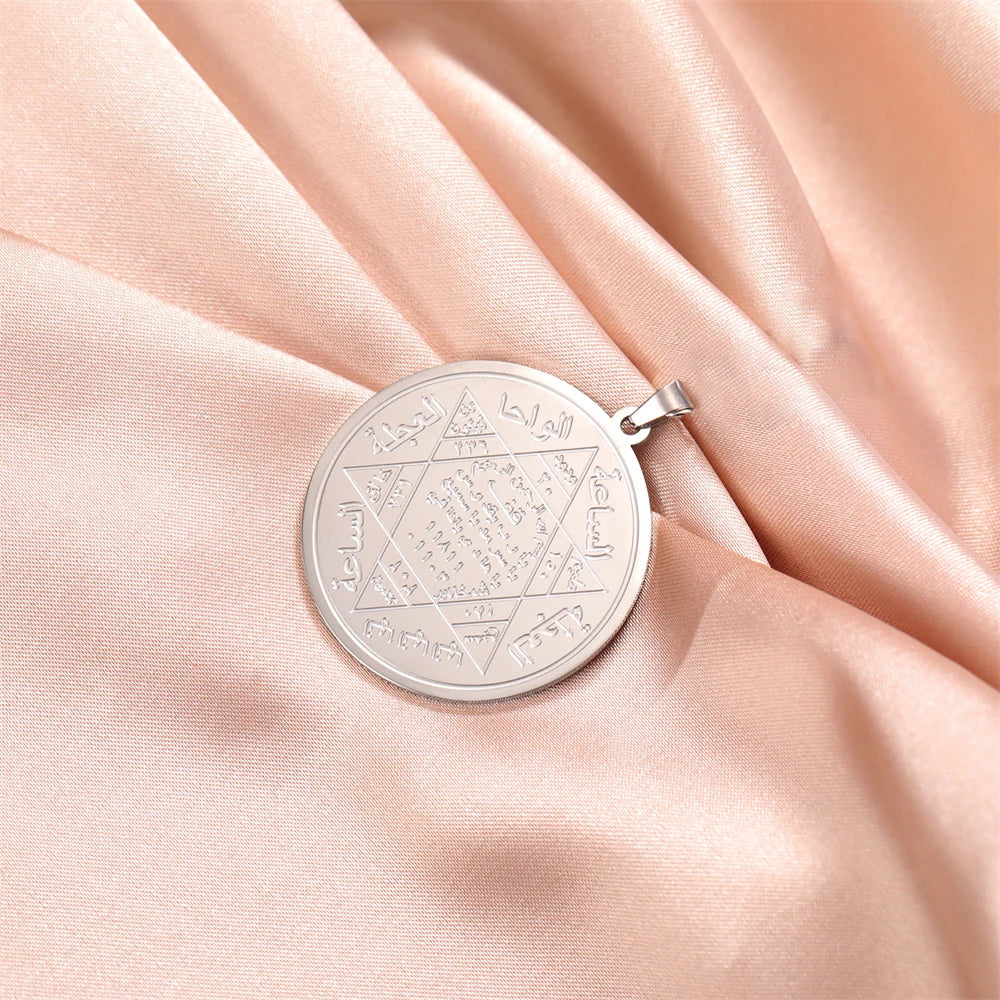 Star Of David Charms For Jewelry Making Stainless Steel Vintage Rune Pendants Diy Women Men Amulet Necklace Keychain Accessories