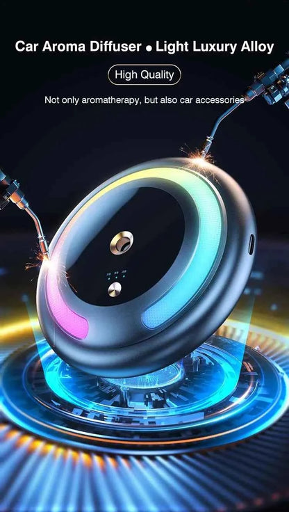 Smart Car Humidifier Essential Oil Diffuser LED Light Fragrance Aromatherapy  Air Freshener  Perfume Car Diffuser