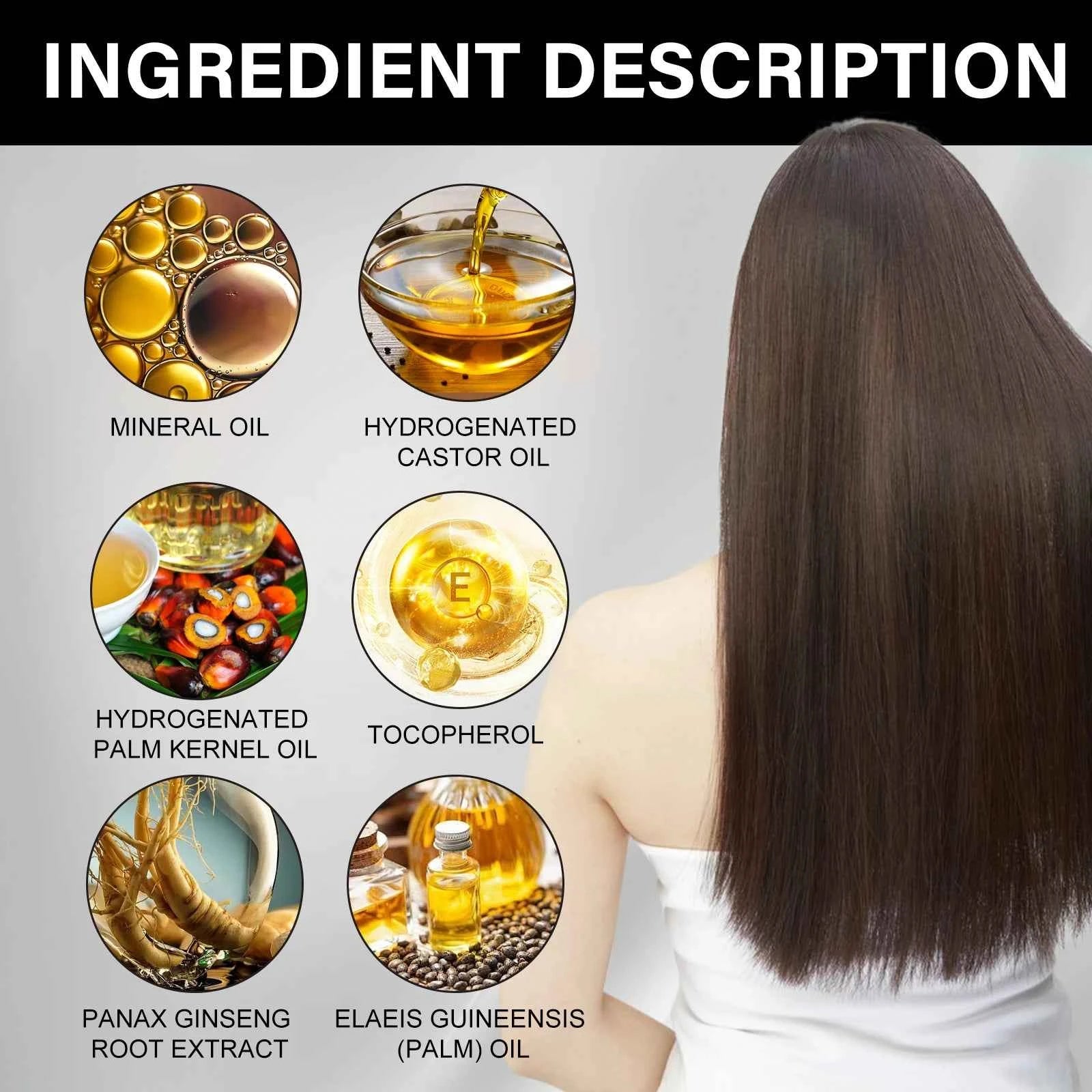Fast Hair Growth Set Batana Oil Traction Alopecia Hair Mask Anti Break Loss Hair Growth Oil Baldness Treatment Hair Health Care