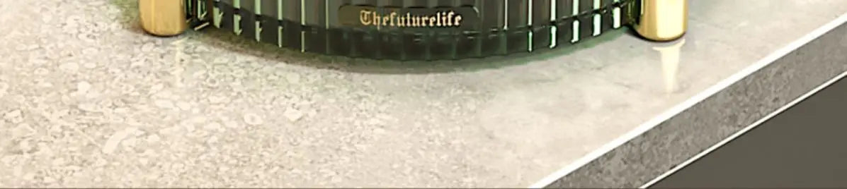 Kitchen Spice Rack Double Layer 360° Rotating Seasoning Holder Large Capacity Shelf Snacks Cosmetics Office Bathroom Storage - AMULET RING STORE