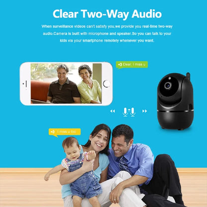 IP Camera Wifi YCC365 Plus Smart Home 1620P HD Surveillance Camera Auto Tracking Night Vision Wireless Indoor Security Camera - AMULET RING STORE
