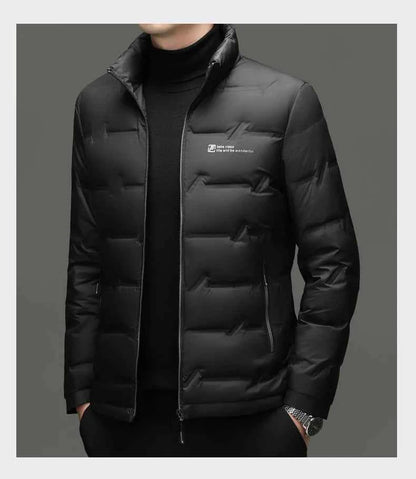 Winter Down Jacket 2026 Light Luxury Brand Men's Coat 90% White Duck Down Lining Outdoor Leisure Sports Men's Jacket