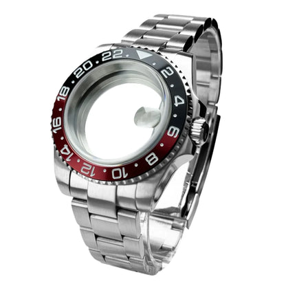 40mm 200m Waterproof NH34 NH35 NH36 Watch Case Accessories for Oyster Band SUB Watch Maker 120clicks BGW9 blue lume Bezel - AMULET RING STORE