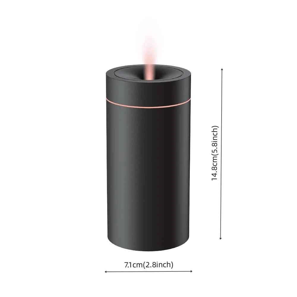 Colorful Car USB Mounted Diffuser Machine Mini Portable Automatic Spray Wireless Car Mounted Home Aromatherapy Humidifier