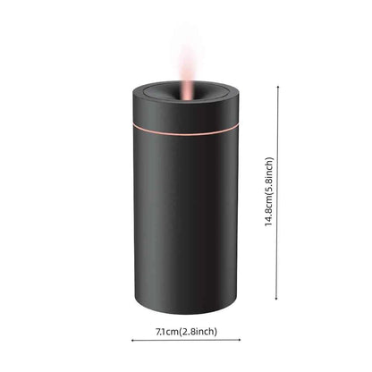 Colorful Car USB Mounted Diffuser Machine Mini Portable Automatic Spray Wireless Car Mounted Home Aromatherapy Humidifier