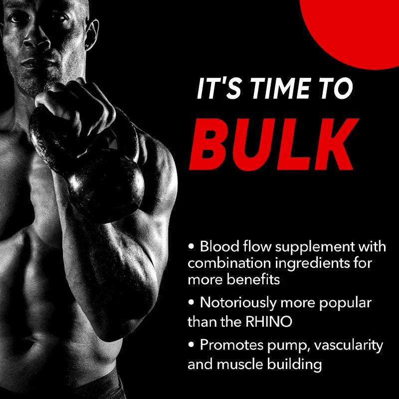 L-Arginine Supplement - Strengthens Muscles and Supports Blood Flow, Circulation, Nutrient Delivery and Pumping - AMULET RING STORE