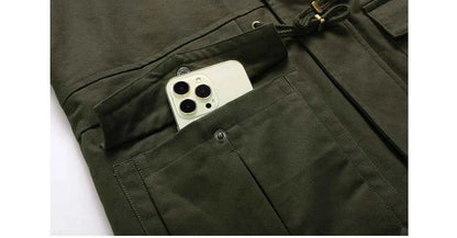 Winter Men's Warm Padded Jackets Fashion Men Fleece Lined Thermal Hooded Coats Men Mountain Ski Windbreaker Jackets Clothing