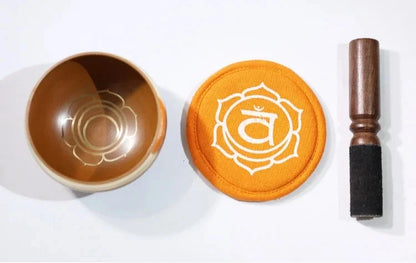 Nepal Handmade Buddha Singing Bowl Yoga Meditation Colorful Sound Therapy Tibetan Singing Bowls Healing Percussion Instruments - AMULET RING STORE