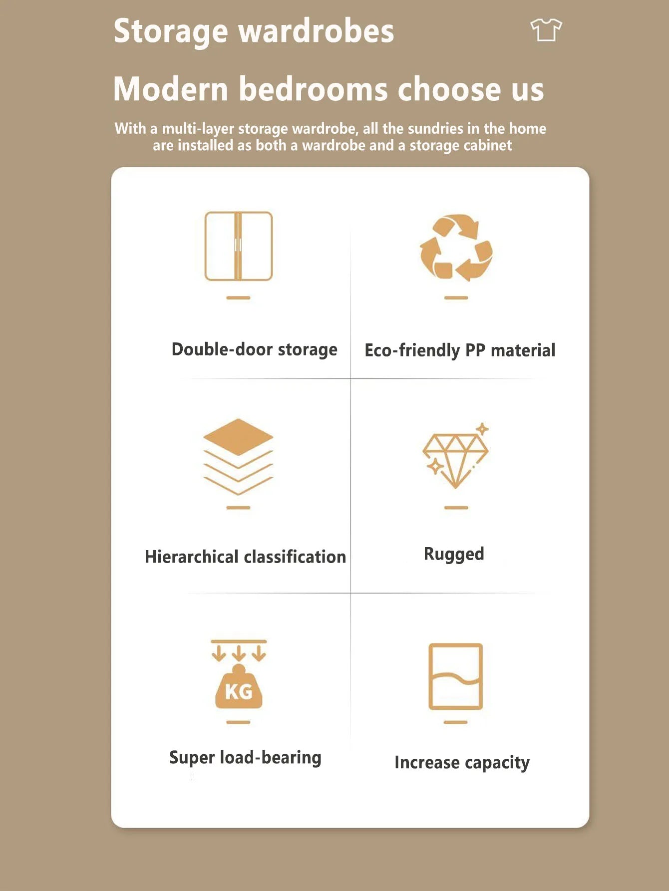 Multi-specification Multifunction White Folding Storage Cabinet Large Capacity Dustproof Wardrobe Storage Box - AMULET RING STORE