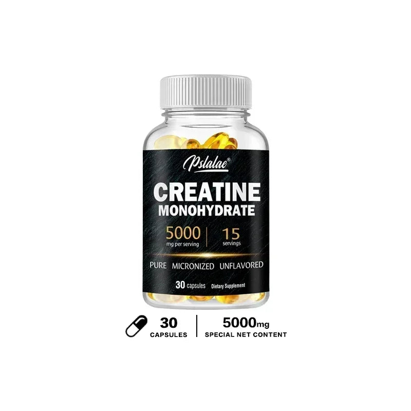 Creatine Monohydrate - Improves Performance, Muscle Growth and Recovery - AMULET RING STORE