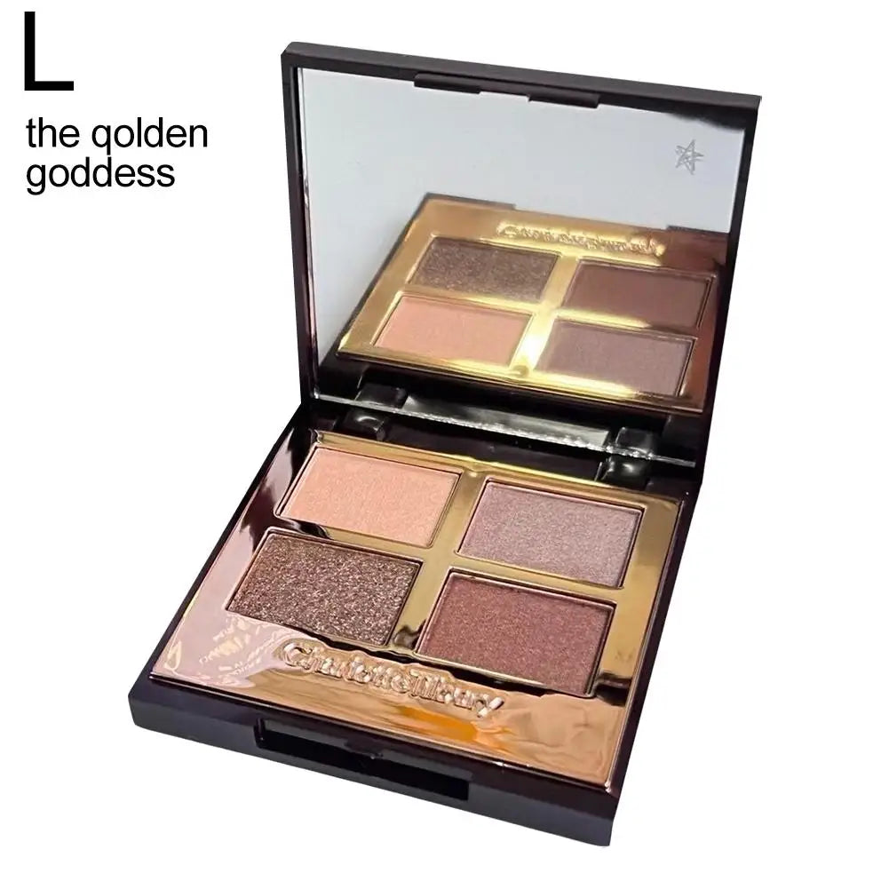 Oil Control Waterproof Puffs Cosmetics Moisturizing Setting Powder Make Up Matte Glitter Eyeshadow Fashion Eye Shadow Makeup - AMULET RING STORE