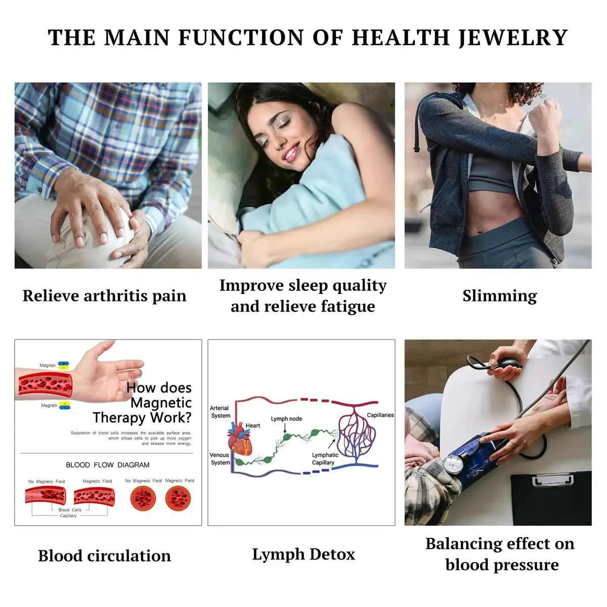 ARADOO Copper Bracelets for Women 99% Pure Copper Handwoven Bracelet Cuff Bangle