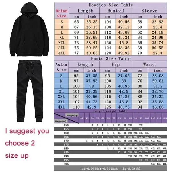 King And Queen Couple Outfit Hoodie and Jogger Pants High Quality Men Women Daily Casual Sport Jogging Suit King Queen Tracksuit - AMULET RING STORE
