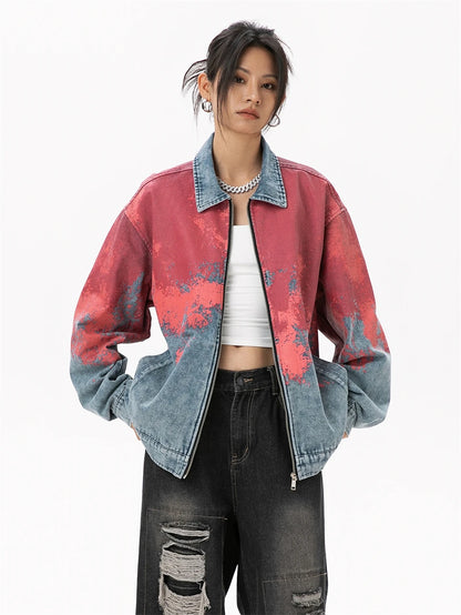 Women's Denim Jacket Lady Cowboy Jeans Jackets Women Outdoor Women's Clothing Novelties Sales Trend 2024 Female Cowgirl Clothes - AMULET RING STORE