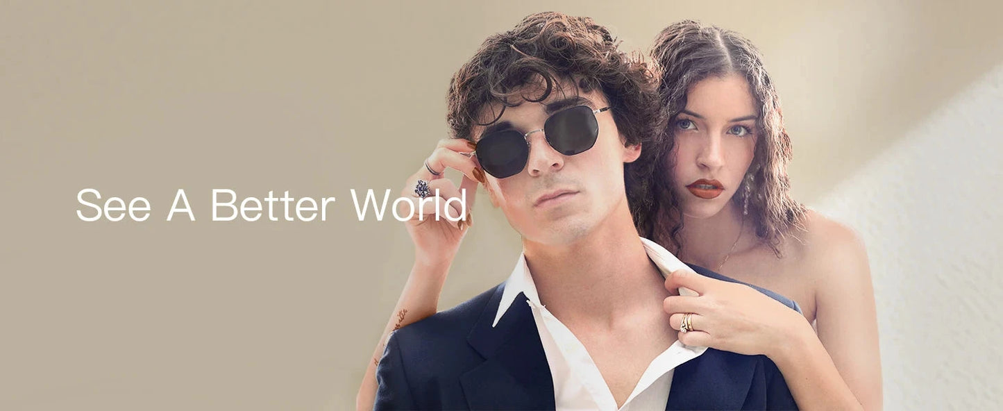 ZENOTTIC Hexagon Polarized Retro Sunglasses for Men Women-Vintage Metal Frame Design UV Protection Trendy Fashion Shades