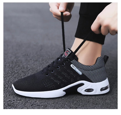 sneakers Men 2025 new men's shoes lace-up running shoes Light casual sneakers - AMULET RING STORE