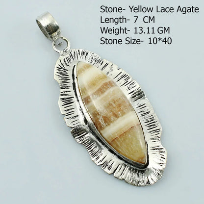 Genuine  Jasper Sodalite  Agate Turquoise   Pendant