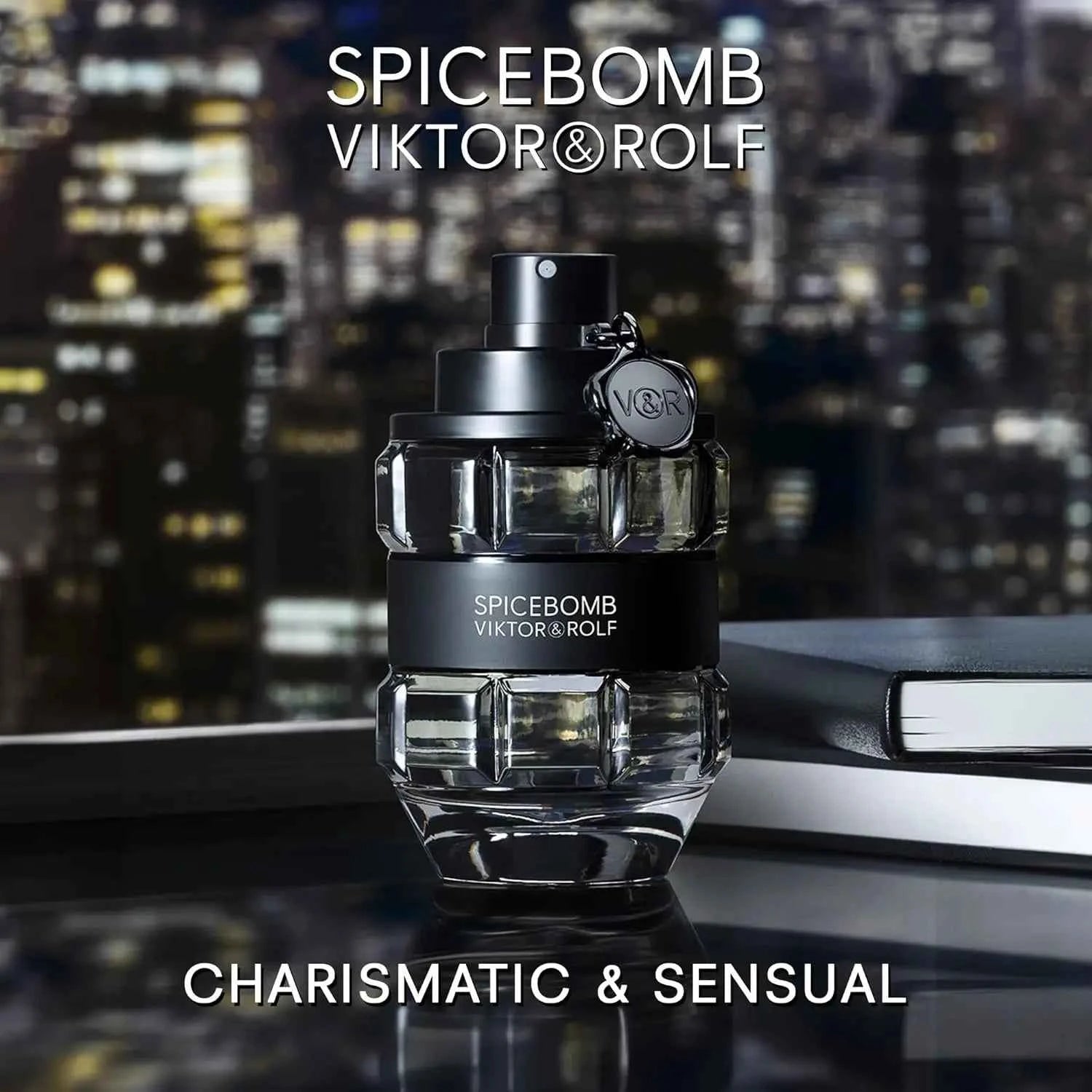Viktor&Rolf - Spicebomb Eau De Toilette - Woody & Spicy - Cologne for Men - with Notes of Citrus & Tobacco Valentine Perfume