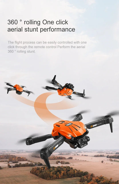 Xiaomi D88 Drone HD Dual Camera 3 Battery Professional Aerial Photography Optical Flow Hovering Gesture Shooting Folding Drone