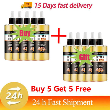Fast Hair Growth Set Batana Oil Traction Alopecia Hair Mask Anti Break Loss Hair Growth Oil Baldness Treatment Hair Health Care