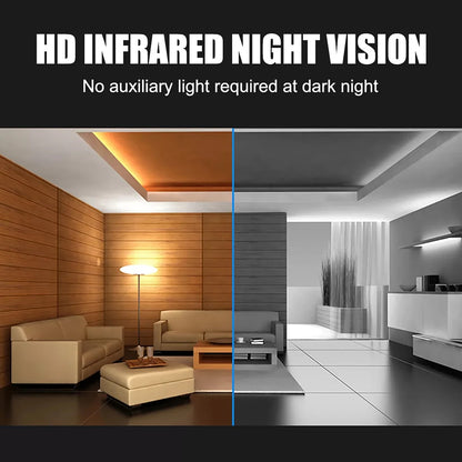 Mini Body Camera 1080P HD Sports Camera Infrared Night Vision Digital Video Recorder 1.3 Inch Bodycam Police Small Camcorder - AMULET RING STORE