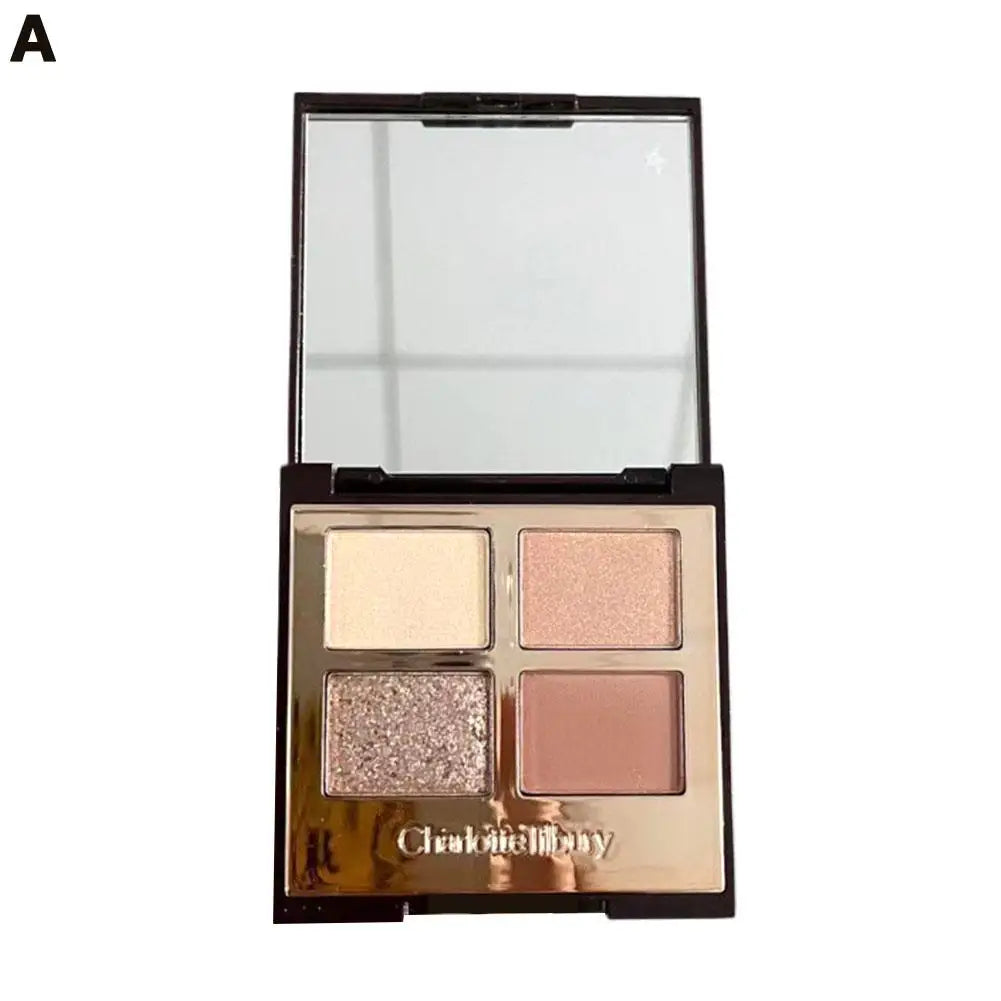 Oil Control Waterproof Puffs Cosmetics Moisturizing Setting Powder Make Up Matte Glitter Eyeshadow Fashion Eye Shadow Makeup - AMULET RING STORE