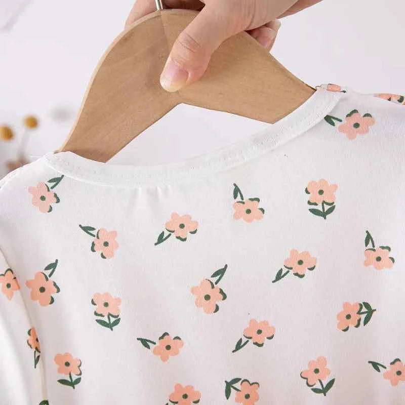 (0-3 Years) Cute Summer Baby Girls Dress Short Sleeve Flower Child Dress Peter Pan Collar Cool Princess Dress